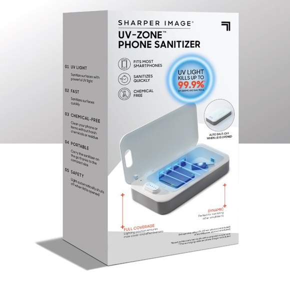 Sharper Image UV-Zone Phone Sanitizer - Picture 7 of 8